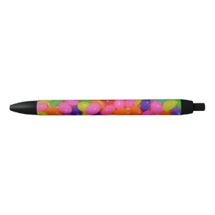 Noir Stylo coloré de sucrerie de bonbon mou
