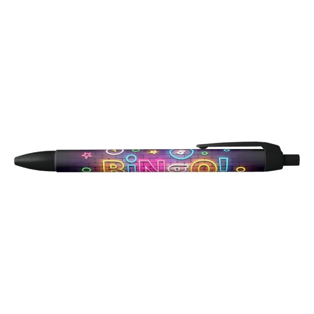 Noir Stylo de bingo Blackout (Haut)