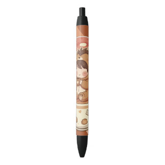 Noir Stylo de bureau d'étude de hérisson
