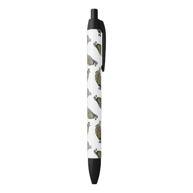 Noir Stylo de caille (Bas (Vertical))
