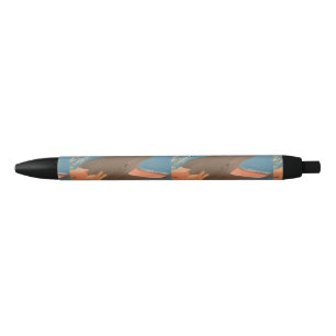 Noir stylo de dauphin
