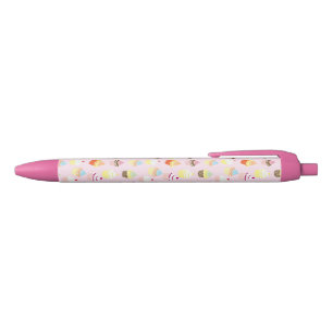 Noir Stylo de fête de cupcake #2