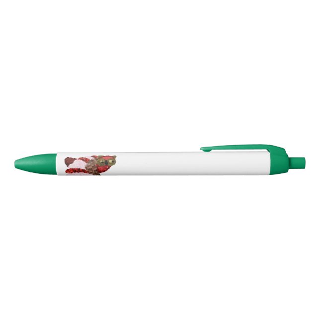 Noir Stylo de finition vert hibou (Haut)