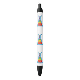 Noir Stylo de fiole de volcan