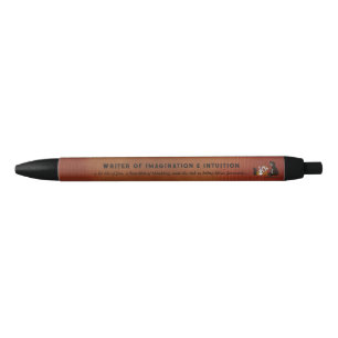 Noir Stylo de l'écrivain d'imagination et d'intuition