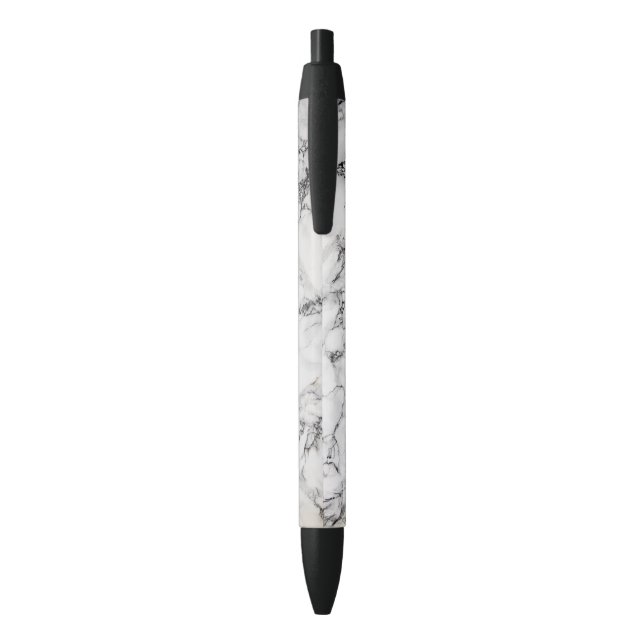 Noir Stylo de marbre de Carrare (Dos (Vertical))