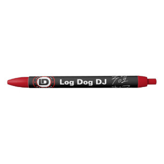 Noir Stylo de signature DJ pour chien de journal