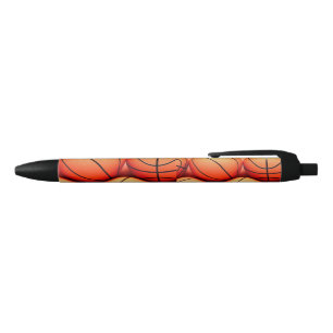 Noir Stylo d'écriture de basket-ball