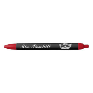 Noir Stylo d'encre Couronne de style personnalisé