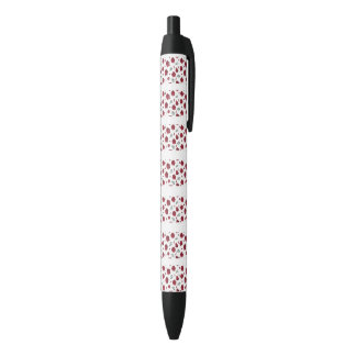Noir Stylo design Rose élégant
