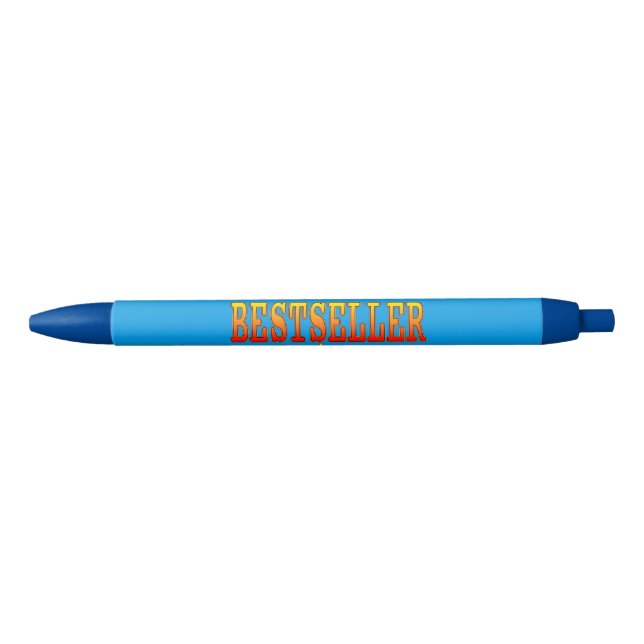 Noir Stylo Encre Écrivain Bestseller personnalisable (Devant)