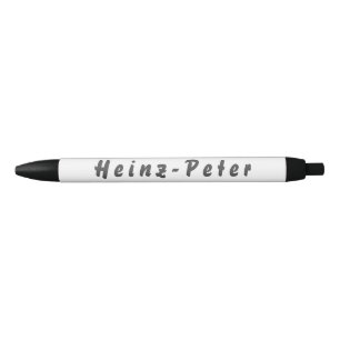 Noir Stylo Heinz-Peter