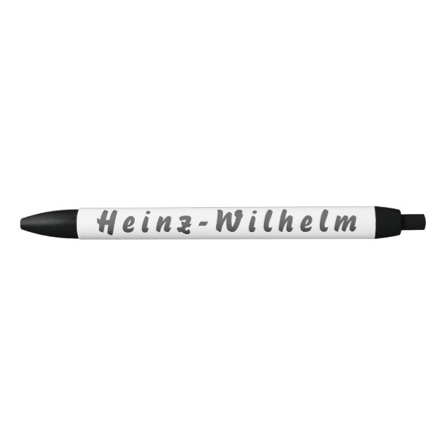 Noir Stylo Heinz-Wilhelm (Devant)