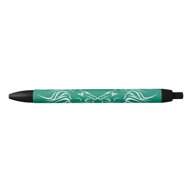 Noir Stylo Lion - Choisir les couleurs (Devant)