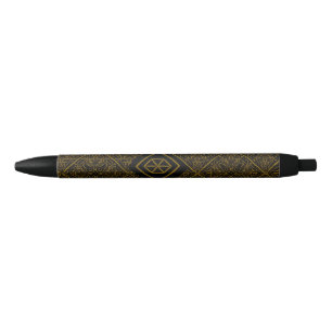 Noir Stylo Luxe Arabesque Or Andalou