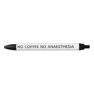 NOIR STYLO MIGNON POUR LES ANESTHÉSISTES
