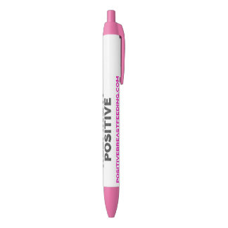 Noir Stylo positif d'attaque éclaire de médias