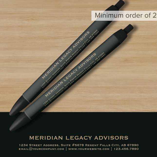 Noir Stylo professionnel classique (Créateur téléchargé)