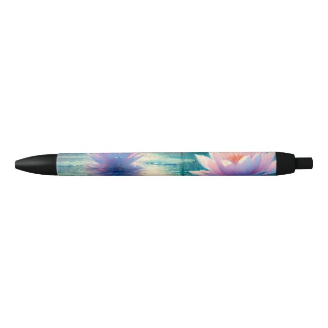 Noir Stylo Serene Water Lilies (Devant)
