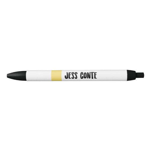 Noir Stylo simple de Jess Conte (Devant)