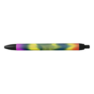 Noir Teignez en nouant la spirale - stylo