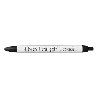 Noir Vivent le stylo d'amour de rire