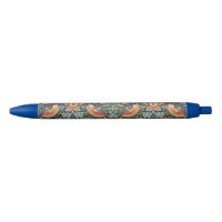 William Morris Stylo à encre noire fraise