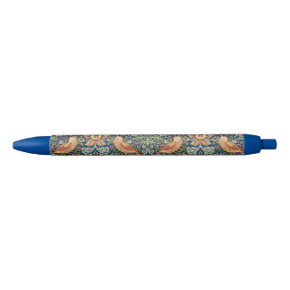 Noir William Morris Stylo à encre noire fraise