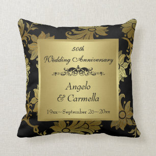 Noircissez, coussin de PHOTO d'anniversaire de