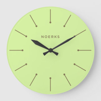 Noirva Minimal Clock