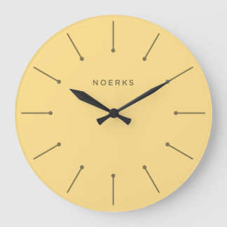 Noirva Minimal Clock