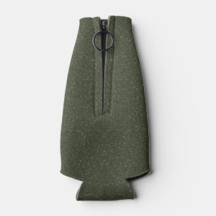 Noise Effect Moss Green Bottle Cooler – Customize