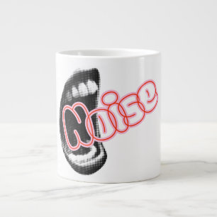 Noise large coffee mug