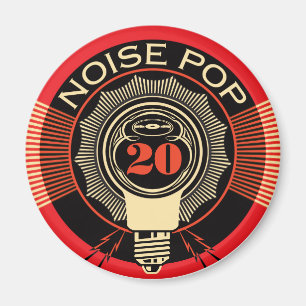 Noise Pop 20 Magnet