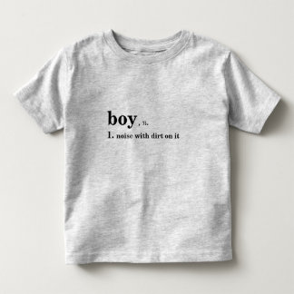 Noise with dirt on it shirt for boys