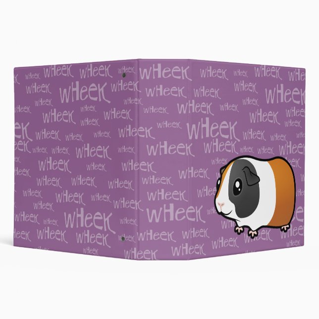 Noisy Guinea Pig (smooth hair) Binder (Background)