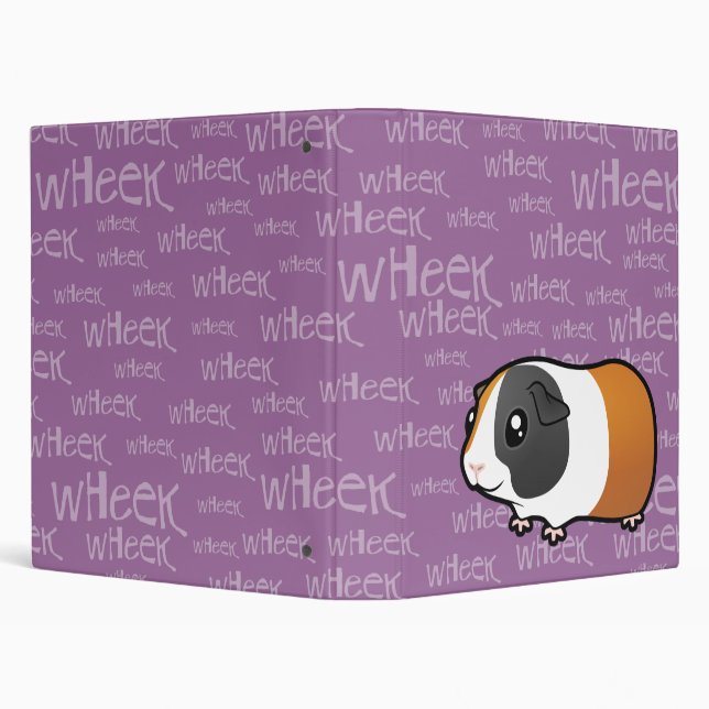 Noisy Guinea Pig (smooth hair) Binder (Background)