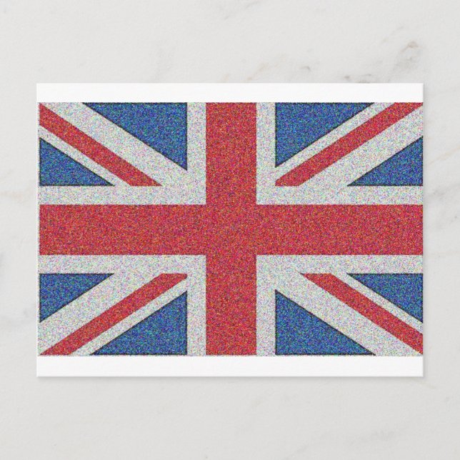 Noisy Union Jack Postcard (Front)