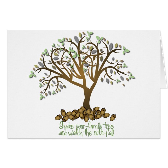 Noix d'arbre familial (Devant horizontal)