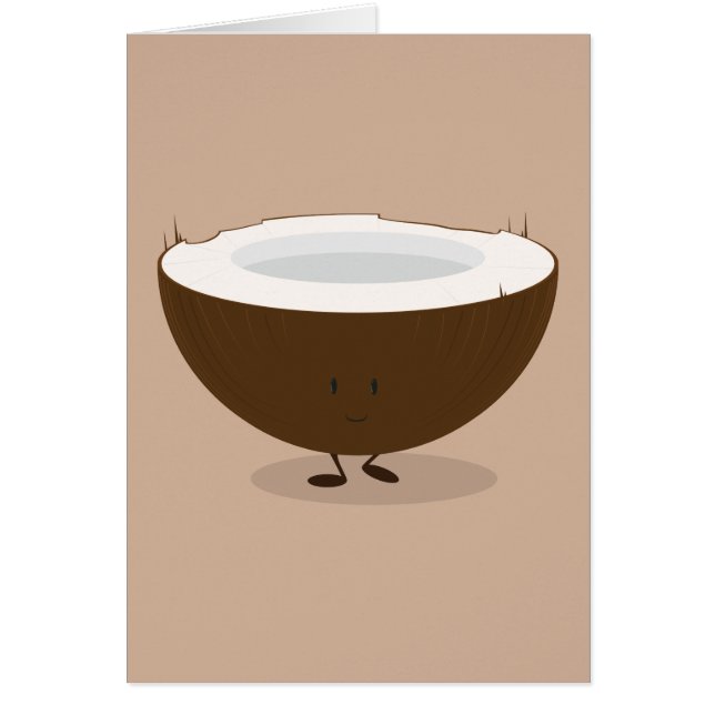 Noix de coco de sourire (Devant)