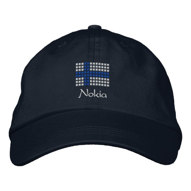 Nokia hattu - Finnish Flag Hat (Front)