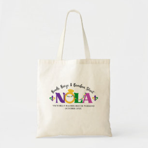 NOLA BACHELORETTE WEEKEND TOTE BAG