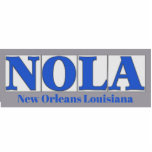 NOLA, Blue Letter Street Tiles Standing Photo Sculpture<br><div class="desc">NOLA,  Blue Letter Street Tiles,  on stickers,  add text.</div>
