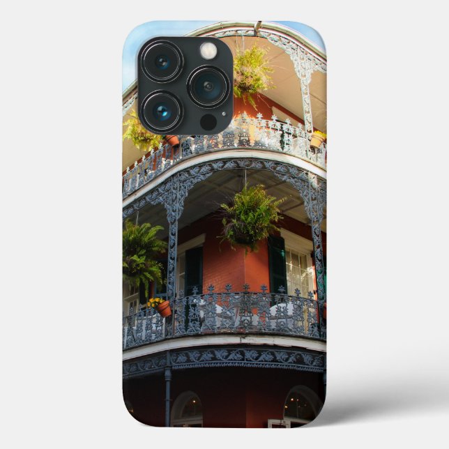 NOLA Bourbon Street Panoramic View Case-Mate iPhone Case (Back)