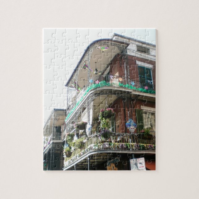 NOLA French Quarter Jigsaw Puzzle (Vertical)