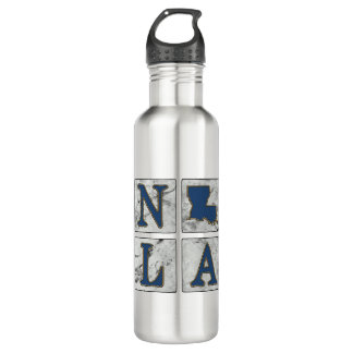 NOLA French Quarter New Orleans Louisiana 710 Ml Water Bottle