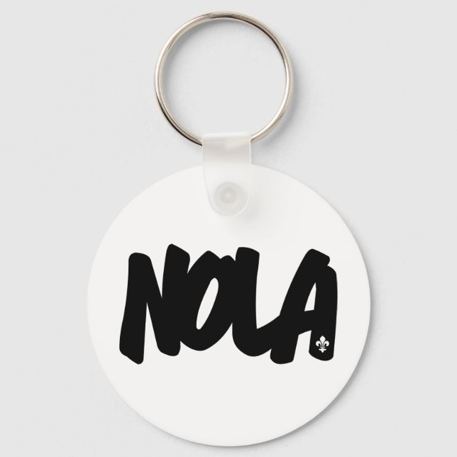 NOLA Letters Keychain (Front)