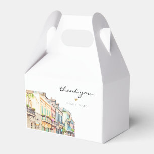 NOLA New Orleans Bourbon Street Mardi Gras Favor Box