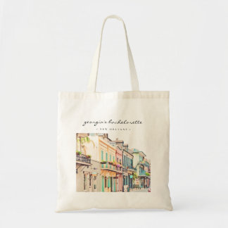 NOLA New Orleans French Quarter Bachelorette Tote Bag