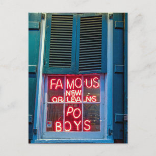 NOLA Poboys  Postcard